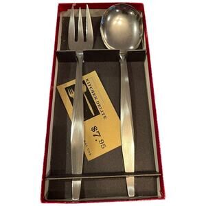 Vintage Chefmaster Kitchen Delite Serving Fork and Spoon